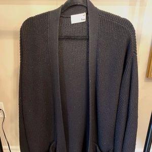 Wilfred Free Knit Black Large Cardigan